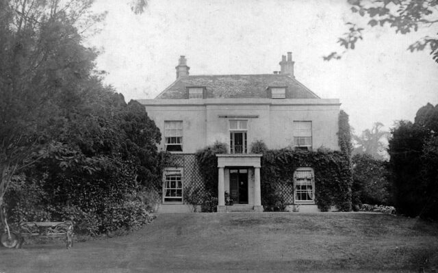 The Cedars, Castor (c.1908) - PETERBOROUGH IMAGES ARCHIVE