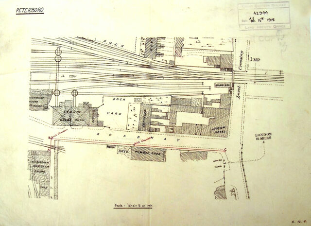 GER Railway Plan (1918) - PETERBOROUGH IMAGES ARCHIVE