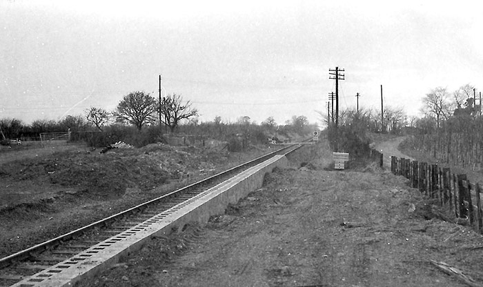 Orton Waterville Station (1974) - PETERBOROUGH IMAGES ARCHIVE